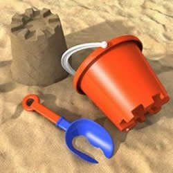 Sable de jeu naturel 25 kg pour bac à sable - Grain 0 2 mm - Sable de quartz décoratif pour enfants - Certifié TÜV - Qualité supérieure - Lavé sans substances nocives