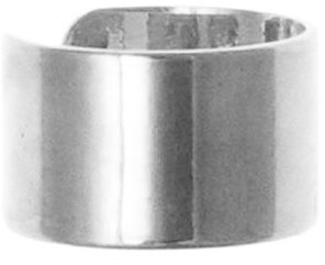 Vanlig 925 sterling silver öra manschett (ej piercad) klämma på helix örhänge, 925