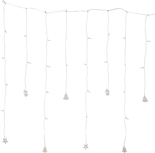 Decy Rideau lumineux LED 8 brins 180 x 40 cm