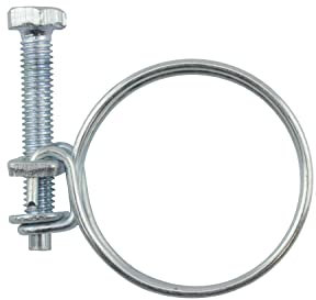 Stainless Steel ducting/Ventilation/Extraction Double Wire Hose Clamps,Larger Sizes,Pack of 2 (2, 60-65mm)