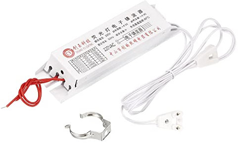 PATIKIL Electronic Ballast, 220V AC 24/55-Watt T8 Fluorescent Tube Universal Ballast Tube Instant Start with 2 Interface, White