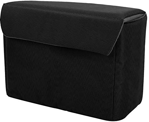 RvSky Sacs pour Appareil Photo pour appareils Photo épaissi étanche Antichoc DSLR Camera Lens Insert Bag Housse de partition rembourrée (Le Noir)