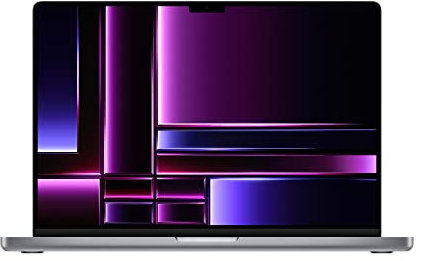 Apple 2023 MacBook Pro Laptop M2 Pro Chip mit 12‑Core CPU und 19‑Core GPU: 16 Liquid Retina XDR Display, 16GB Gemeinsamer Arbeitsspeicher, 512 GB SSD Speicher; Space Grau