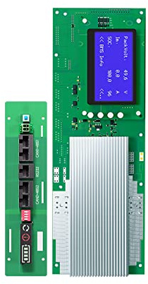 Daly Bms LiFePO4 16S 48 V de stockage d'énergie domestique 100 A, pour batterie 18650, avec CAN, RS485, LED, pour système solaire