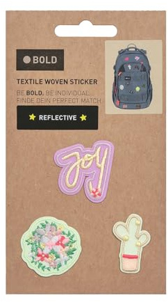 BOLD Lässig Textilsticker selbstklebend (3 Stk.)/BOLD Match Textile Sticker