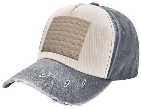 ZISHAK Gorra de béisbol unisex con diseño de huevera, fideos, ramen, deportiva, para uso diario, actividades al aire libre, tamaño ajustable, Huevera, fideos, ramen, Talla única