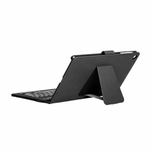 Silver HT - Funda Tablet Samsung Galaxy Tab A11+ y A9+ de 11 Pulgadas Negro con Teclado Bluetooth QWERTY en español. Contiene la Letra Ñ