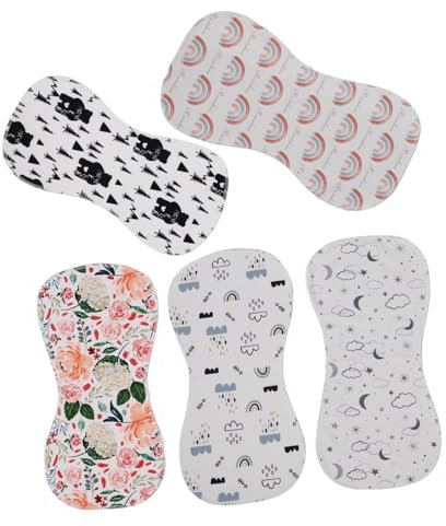 Hohopeti 15stücke Spucktücher Aus Baumwolle Doppelseitige Burp Cloths Weiche Und Saugfähige Lätzchen Für Neugeborene Farbvariationen Erhältlich Für Jungen Und Mädchen