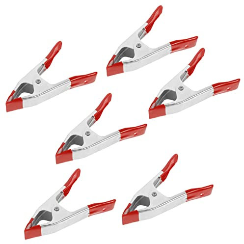 DIYEAH 6piezas Pinza De Electricista Puntiaguda Pinzas De De Acero Para Abrazadera De Cuerda De Tienda Para Camping y Senderismo