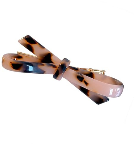 Épingle à cheveux tendance pour frange latérale en acétate - Prise en main sûre - Décoration de cheveux adaptée pour l'entraînement, les activités de plein air, les bals, les événements