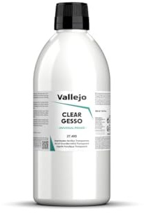 AV Acrylicos Vallejo: Vallejo 27495 Clear Gesso (500ml)