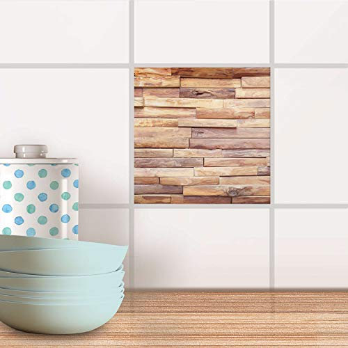 Fliesensticker für Bad und Küche I Fliesen-Sticker Aufkleber selbstklebend I Fliesen renovieren - Fliesendekoration für Küchen- und Badfliesen I Design: Artwood