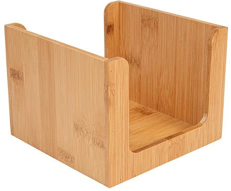 Portatovaglioli 13X13X10 cm Naturale Bambù