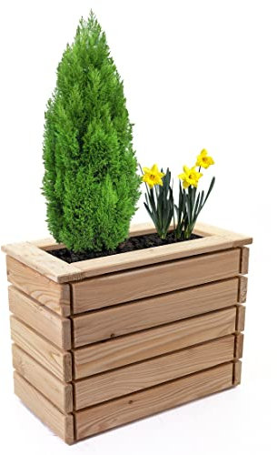 Holzfee Pflanzkasten Linea 76 x 30 x 43,5 cm Lärchenholz