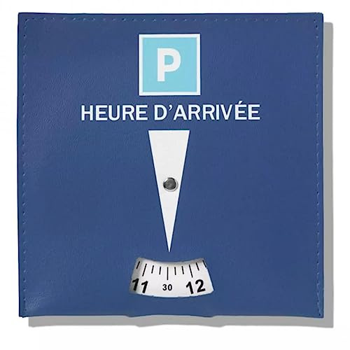 Idée pro mobilité Blue PVC Parking Disc (15 x 15 cm) Complies with French Standards