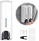 Dispensador de jabón montado en la Pared, dispensador de jabón Manual monocabezal montado en la Pared, Adecuado para Cocina, baño, Hotel Gel de Ducha - champú - desinfectante, sin punzón 350ml
