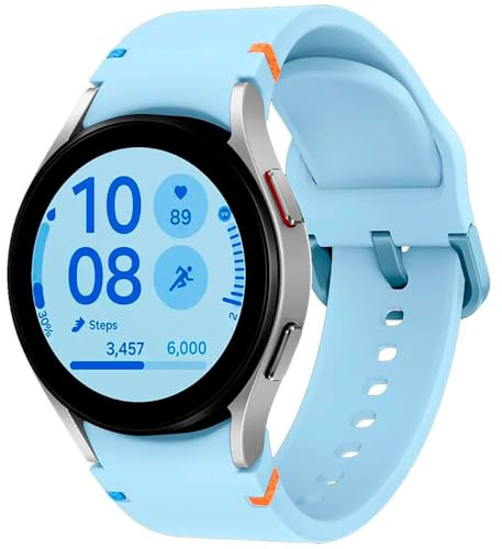 Samsung Galaxy Watch FE (Silber, 40 mm) - [Italienische, ungarische, polnische, rumänische, österreichische und schweizerische Versionen]