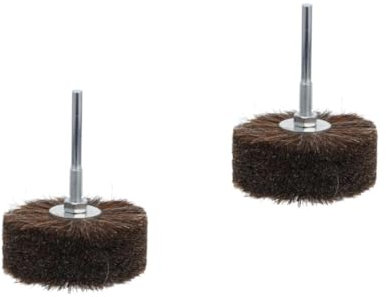 VILLCASE 2stücke Horse Hair Polierbürste Für Drehwerkzeuge Hochwertige Und Wachs-zubehörrolle Für Holz Und Schmuckbearbeitung Zum Entfernen Von Und Unebenheiten