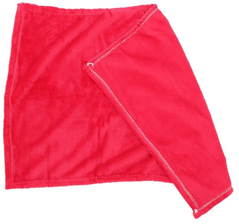 TOGEVAL Flauschige Flanell Haustierdecke Warme Leichte Fleece Decke in Kräftigem Rot Extra Weiches Einfarbiges Pet Bedding für Kleine Hunde und Katzen für Sofa und Winter