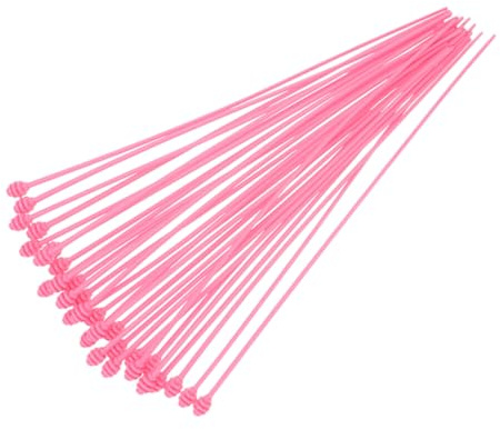 Alipis Set 30 Pezzi Rulli per Chioma in Plastica Riutilizzabili e Facili da Lavare, Accessori per Acconciature Professionali per Saloni di Bellezza Rosa