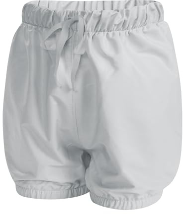 Adult Plastic Pants, Waterproof Diaper Covers for Incontinence, Leak Proof Underwear for Women & Men, Reusable Washable Protective Panties(Gray，L)