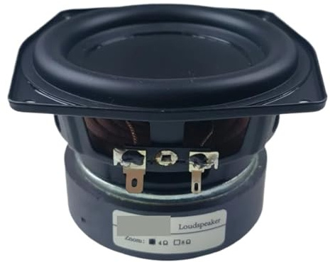 1 Uds. Altavoz Subwoofer de 4 Pulgadas 4 Ohm 40W Altavoz de Audio HiFi Bluetooth Altavoz de estantería