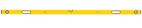TOPEX Aluminium Wasserwaage 40 bis 150 cm 3 Libellen Präzisionswasserwaage Winkelwasserwaage 200 cm