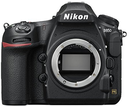 Nikon D850 Fotocamera Reflex Professionale 45.4 MP, Sensore CMOS FX, Filmati 4K/UHD Full Frame, EXPEED 5, Nero [Nital Card: 4 Anni di Garanzia]