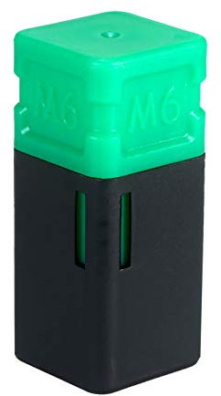Tooart Parte della Pistola Rivettatrice di Ricambio - M6 Assorted Rivetto Dado Mandrino e Naso Pezzo Rivettatrice Punta Metric Ricambio Rivettatrice Parte Mandrino Filettato per Mano Dado Rivetto