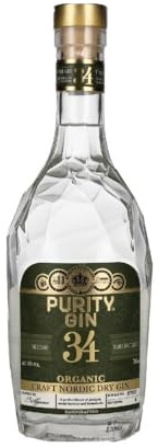 Purity Nordic Dry Organic Gin (1 x 0.7l)