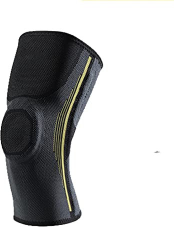 ZZBB Knee Brace for Arthritis Knee Brace for Pain Knitted Bandage Pressure Sport Knee Pads Support Fitness Cycling Basketball Protector Patella Gel Pads & Side Stabilizers,L