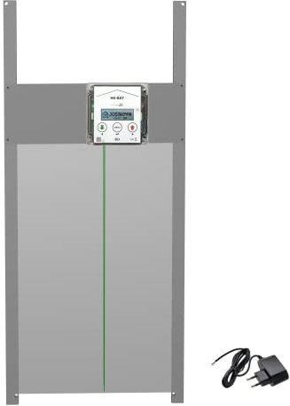 HK-BAT-RG Rahmengerät mit selbstverriegelnder Gänseklappe 340x550 mm für Batteriebetrieb + Schaltung für Anlocklicht