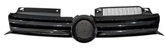 DM Autoteile 101019 Kühlergrill Kühlergitter Grill kompatibel für VW Golf 6 VI 5K1 Baujahr 2008-2012