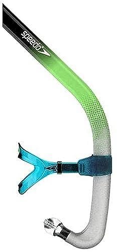 Speedo Nuoto Training Snorkel Bullet Head, Boccaglio Unisex, Trasparente/Bitmax Hypersonic Blue, Taglia Unica