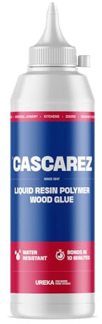 Cascamite Cascarez Wood Adhesive Glue Fast Grab Liquid Resin Polymer, Water Resistant, Strong Bond, Used for General Woodworking Applications - 500ml