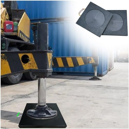 Wagenheber Pads Wohnmobil Stabilisator 2 Stück Wagenheberplatte Kranausleger Pads Camper Stützpads, RV Nivellierblöcke, Gummi-Stabilisierungspads Für Abschleppwagen / Service-LKW ( Color : B , Size :