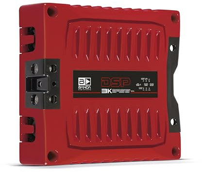 BANDA Audioparts DSP3K1REDBASS Band Amplifier Module 3k1 3000wrms 1-Ohm 1 Channel Car Audio Amp DSP BASS Model with 3 Limiter Integrated Level Positions - DSP3K1RED