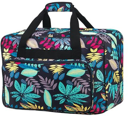 Sewing Machine Bag, Large Capacity Sewing Machine Case, Waterproof Sewing Machine Carrying Case with Pockets and Handles, Zipper Sewing Machine Storage,Sewing Machine Case