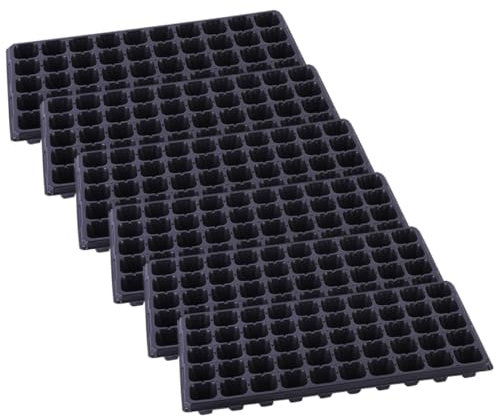 CIMAXIC 6pièces Plateau De Germination avec Cavités Bac De Plantation pour Pépinière Multi-emplacements pour