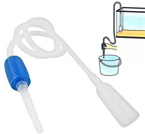 Zonfer Flüssigkeitspumpe, Aquarium-bodenreiniger-Set, 170cm, Für Kleine Aquarien, Erleichtert Häufiges Wasser Changes