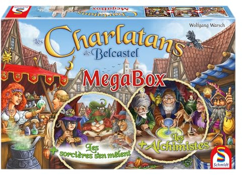 Schmidt Spiele 88401 Charlatans Megabox, Strategiespiel