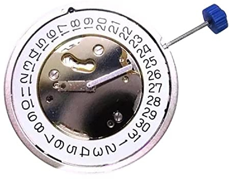 TECKEEN Ersatz-Uhrwerk, Quarz-Uhrwerk, Reparatur-Ersatzteil fr Ronda 5030.D, Unisex, Uhr, Uhrwerk, Klassisch, Schweizer Quarzwerk, Mineral Glas, Schnalle, 28 mm, Datumsanzeige, Erwachsener, Rund