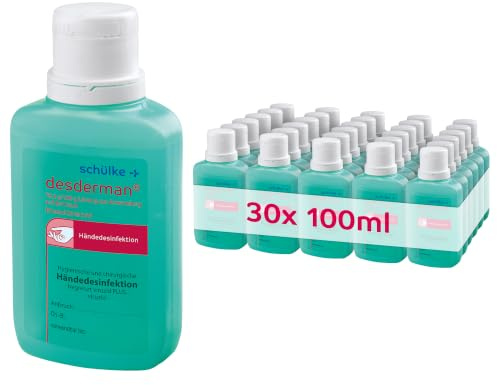 Desderman® care gel, Handdesinfekion, von Schülke, 30x 100ml
