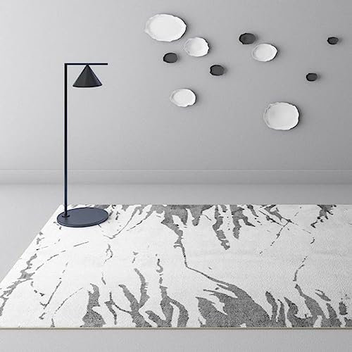 Tappeti Design Teppich rutschfest waschbarer 180 X 280 cm Moderne minimalistische Kunst Unregelmäßige Linien für Balkon Terrasse Wintergarten, Küche Esszimmer 180 * 280cm