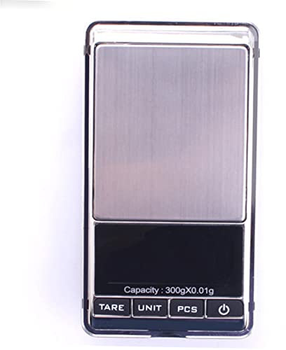 Amosfun 300g Elektronische Miniwaage Für Schmuck Präzise Pocket Grammwaage Mit Lcd-display Für Versand Und Medizinische Materialien