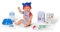 Baby Born Jonas 43cm, Babypuppe mit 10 Funktionen und Accessoires, für Kinder ab 3 Jahren, funktioniert ohne Batterie, 43cm große Puppe, 834848 Zapf Creation