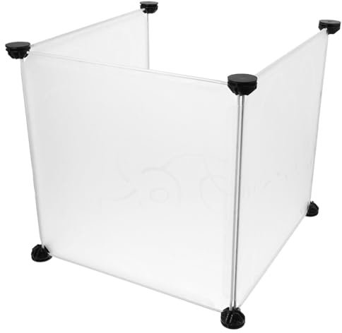 Milisten 3piezas Protector De Salpicaduras para Caja Gato Barrera Transparente para Evitar Derrames Diseño Elegante y Moderno Instalación Rápida y Fácil Compatible con Diferentes