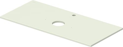 Duravit Sivida Konsole, 1 Ausschnitt mittig, 1080x500mm, 267002HH00, Farbe: Blassgrün matt
