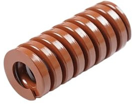 CYMMIYT Ressort de Compression Ressorts de Moule à Charge Lourde, Ressort de Compression Marron, diamètre extérieur 8 10 12 14 16 18 20 25 27 35mm, Longueur 20 25 30 35 40-200mm(75mm,22mm (ID 11mm))