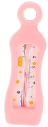HANABASS Babybadethermometer Einfache Bedienung für Neugeborene und Kleinkinder Tragbares Pp Material für Badewannentemperatur zu Hause Beim Baden